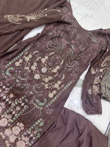 Combo Mauve Pakistani Suit Set With Pakistan Kurta