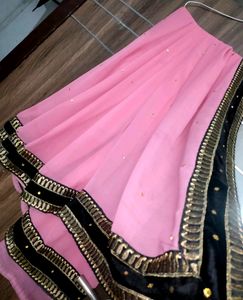 Pink Saree