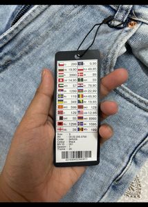 FB sister imported light wash bootcut jeans