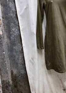 3138. Olive Green Long Sleeve Dress