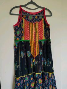 Indo Western Flared Dress
