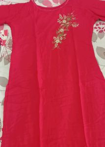 Red Kurta