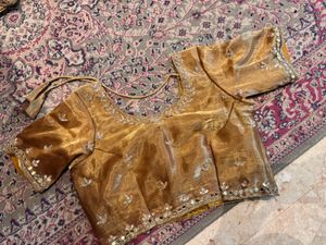 Sangeet Ready To Wear Lehenga Golden Shimmer