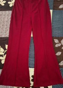 Maroon Trousers For Women