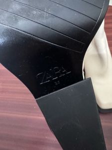 Genuine Leather Zara White Boots
