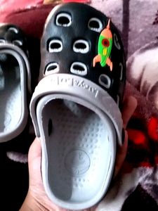 Crocs with Rocket Jibbitz