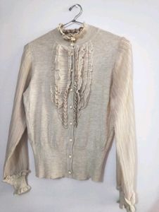 Elegant wool top
