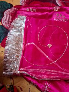 Satin Pink Poshak