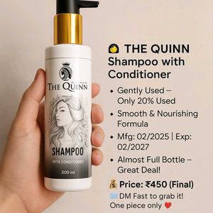 The Quinn Shampoo With Conditioner