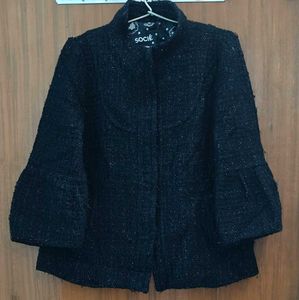 SOCIE  Sparkle Tweed Blazer