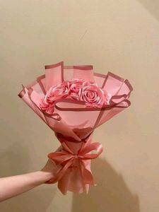 Handmade Ribbon Flowers-(Gifts Item)