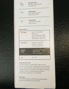 Minimalist SPF 50 Sunscreen