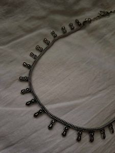 Silver-Tone Chain Body Jewelry