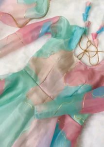 Dreamy Anarkali Gown &amp; Dupatta For Women💙✨