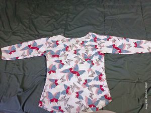 🦋 Butterfly White Top