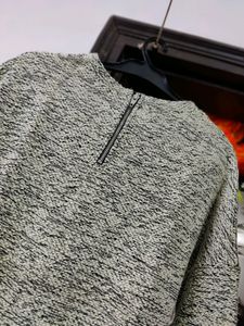 Woolen Loose Pattern Sweater For Women