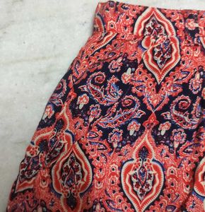 Boho Print Skirt