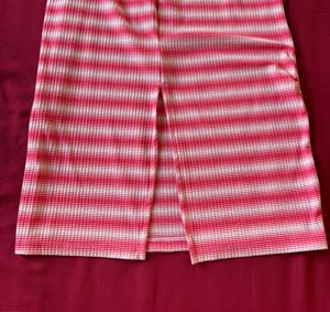 Outryt Striped Midi Bodycon Dress