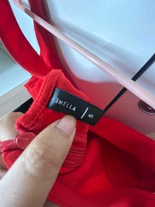 Red Fit &amp; Flare Dress