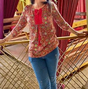 Combo Of 2 Floral Printed Top