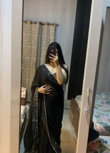 Beautiful Black Party Saree♠️🖤🎀