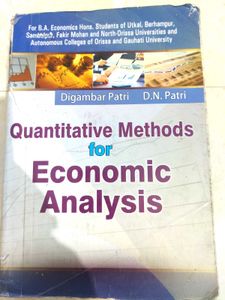 Economics Analysis Book