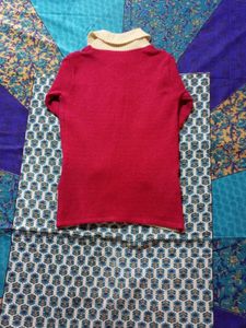 Stylish Pink Knit Cardigan