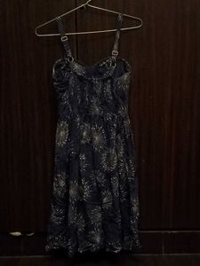 Blue Floral Dress