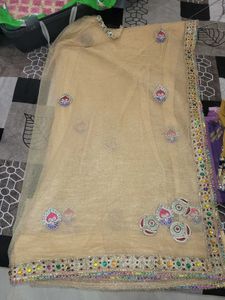 Embroidered Saree