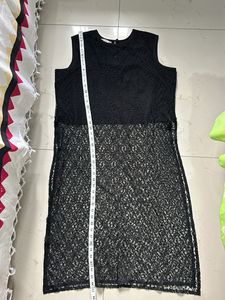 Black Net Kurti