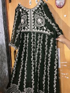 Elegant Embroidered Anarkali dress