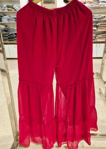 Hot Pink Plazzo Set