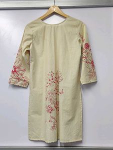 short kurta Beige colour