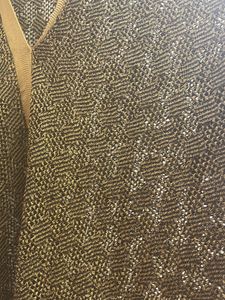 Zara Gold Party Top
