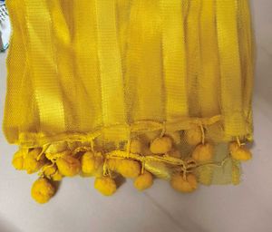 Yellow Coloured Dupatta