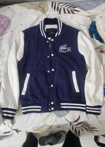 Lacoste Navy Blue Varsity Jacket