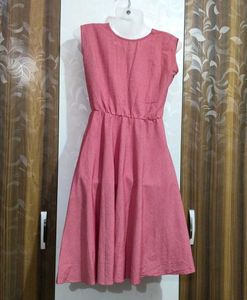 Pink Sleeveless Dress