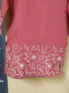 Beautiful Cut Work Cord Set