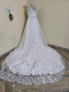White Embellished Gown