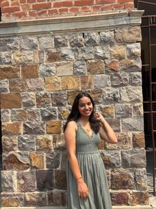 Green summer dress