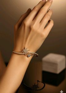 Gold Star anti tarnish kada for women