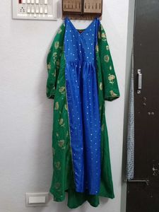 Regular A-line Kurta with Trouser And Dupatta
