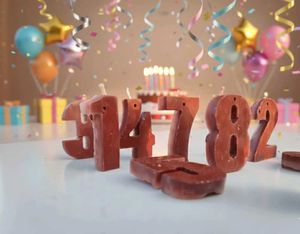 Number Candles birthday and anniversary