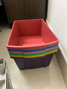 5 Compartment Plastic Drawer
