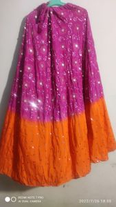 Designer lehenga n top.