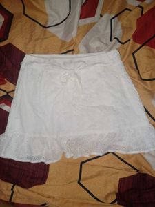 White Mini Skirt
