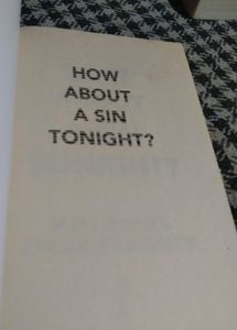 How About A Sin Tonight!