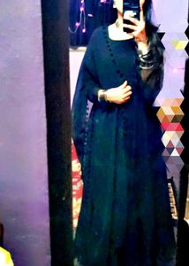 BLACK ANARKALI WITH DUPATTA 🖤