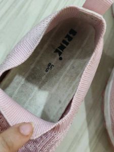 Pink Jogging And Casual Shoes For Women.
