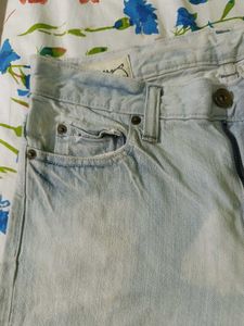 Light Wash Distressed Jeans
